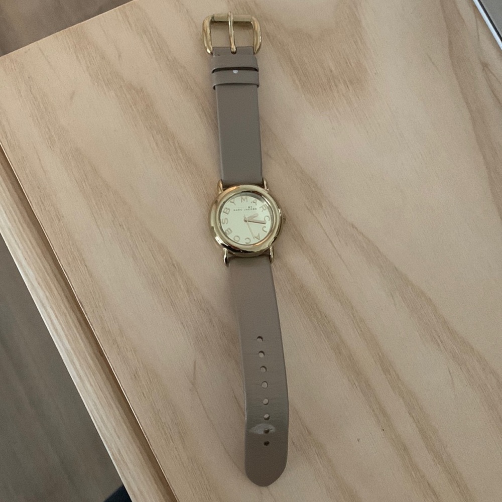 Marc jacobs womens leather watch
